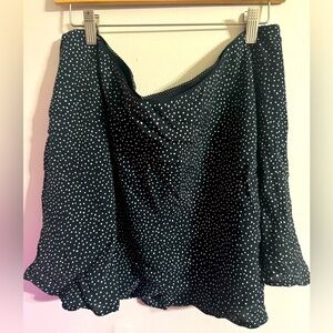 American eagle mini polka dot skirt